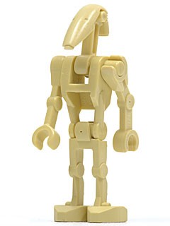 LEGO Star Wars figúrka bojového droida sw0001c + blaster