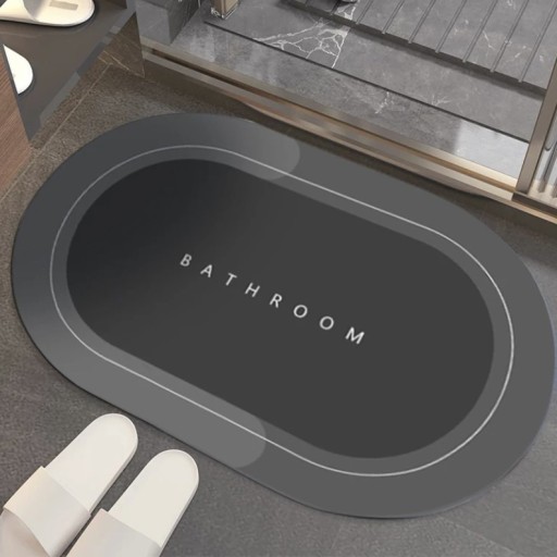 RÝCHLOSCHNÚCA KÚPEĽŇOVÁ PODLOŽKA SUPER ABSORBČNÍ OVÁLNA KÚPEĽŇOVÁ PODLOŽKA