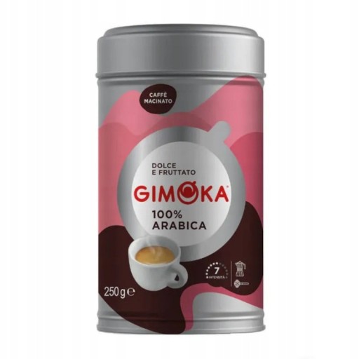 GIMOKA 250G 100% ARABICA MLETÁ KÁVA