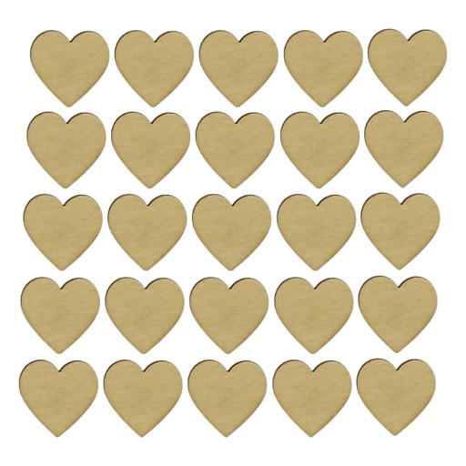 3 cm / 30 ks Prívesky lapače snov Scrapki Hearts