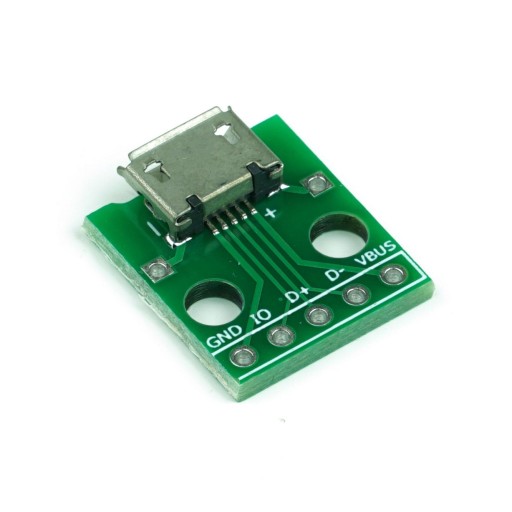 Adaptérový adaptér z micro USB do DIP zásuvky mi