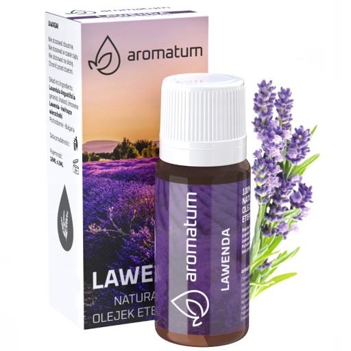 Aromatum Levanduľový prírodný esenciálny olej 12 ml na aromatizáciu