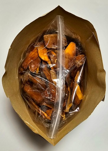 Sušené prírodné rezané mango 250g