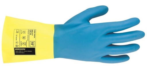 Chemické pracovné rukavice Dlhé 30 cm Ardon Chem Touch 10-XL odolné voči kyselinám