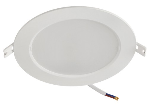LED stropné svietidlo, zápustné, zápustné, 12W, 1200lm, 4000K, biele