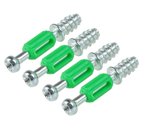 SK hák na excentr, nábytkové, nábytkové spojenie, 24mm euro závit, pozink