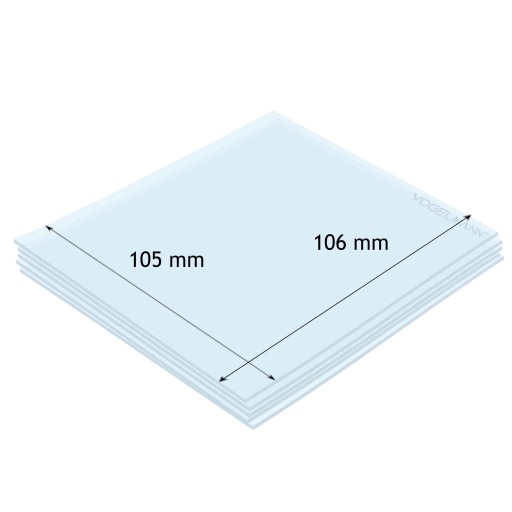 Vogelmann KILWAP PVC sklo 105x106mm (5 ks)