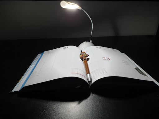 Mini pútavá lampa 3xAAA