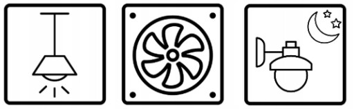 MINI PIR pohybový senzor so sondou, 360°/120°, 800W, povrchová montáž