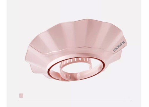 NICEKIDS PREMIUM SWIMMING BRIDGE KUKÚČA NA UMÝVANIE HLAV PRE DETI KÚPANIE RUŽOVÁ