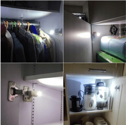 LED SVIETIDLO DO VÝKLOPNÝCH SKRINÍK + BATÉRIA