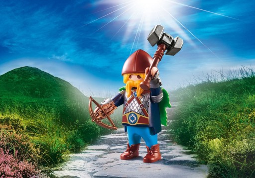 Figúrka Playmobil Playmo-Friends 70240 Trpasličí bojovník Trpasličí bojovník