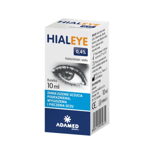 Hialeye 0,4% zvlhčujúce očné kvapky 10ml