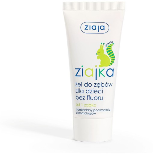 ZIAJKA GÉLOVÁ ZUBNÁ PASTA PRE DETI BEZ FLUORidu