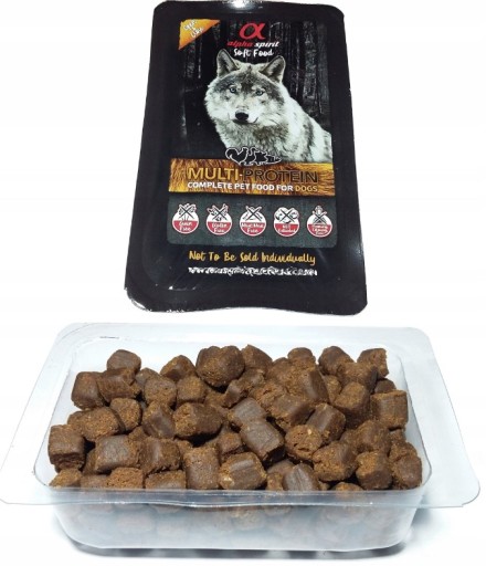 Alpha Spirit MULTIPROTEIN 200g suché mäkké krmivo