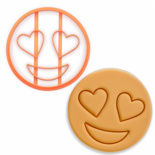 Vykrajovacia forma PREMIUM VALENTÍN pre EMOJI Cookies In love VALENTÍN