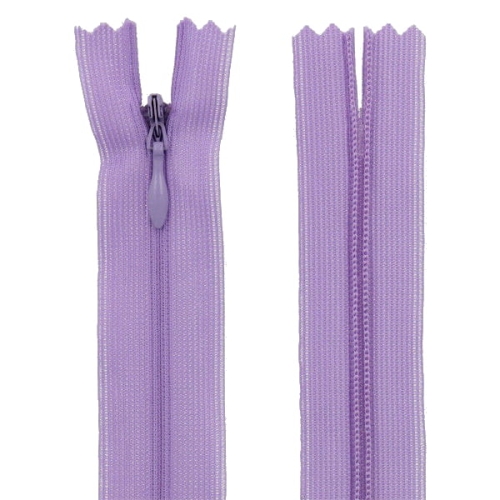 KRYTÉ Zipsy 30cm SVETLO FIALOVÁ 1 ks.