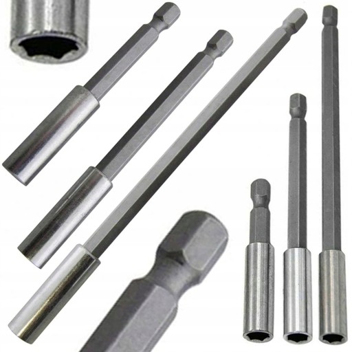 MAGNETICKÝ DRŽIAK BITOV 1/4 NÁDSTAVEC PRE SKRUTKOVAČE 150MM 100MM 75MM