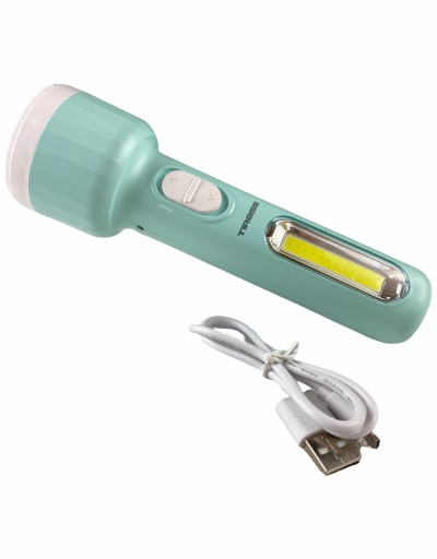 NABÍJAČNÁ BATERKA 2W COB 3W LED 1200mAh USB NABÍJAČNÁ TYROSS TS1856
