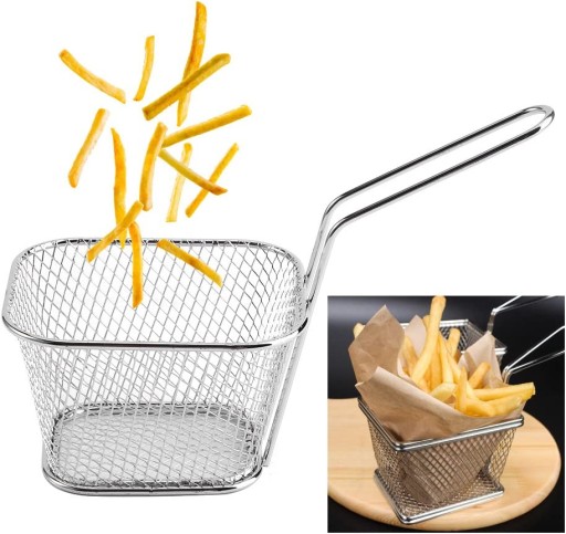 SITNÝ KOŠÍK PODÁVACÍ KOŠ NA HRANOLKOVÉ OBCHÍVKY