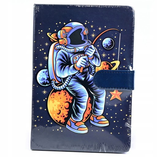 ZATVORENÝ NOTEBOOK SPACE NOTEBOOK DIÁR PLANET SPACEMAN RÔZNE FARBY