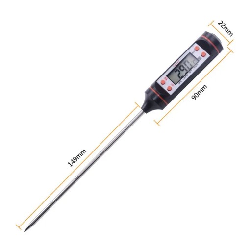 KUCHYŇSKÝ Teplomer -50..+300°C LCD gril na pečenie pečenia mäsa