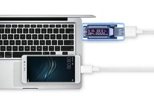 USB TESTER MERAČ NAPÄTIA AKTUÁLNEJ KAPACITY BATÉRIE VOLTMETER AMPÉR