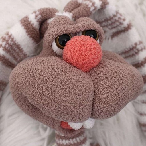 OČI bezpečný DIY modrý VEĽKÝ maskot 30 mm