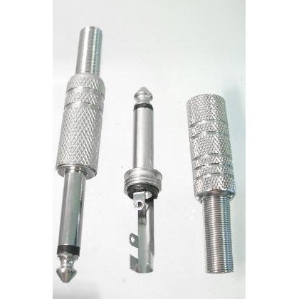 6,3 mono kovový jack konektor pre FV high 24h kábel (0589)