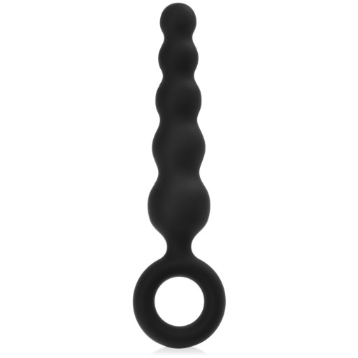 Silikónová análna sonda guľôčkový análny kolík stimulujúci análny kolík 9 cm