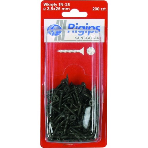 Tn skrutky 3,5x25mm 200ks Blister 11511867 Rigips