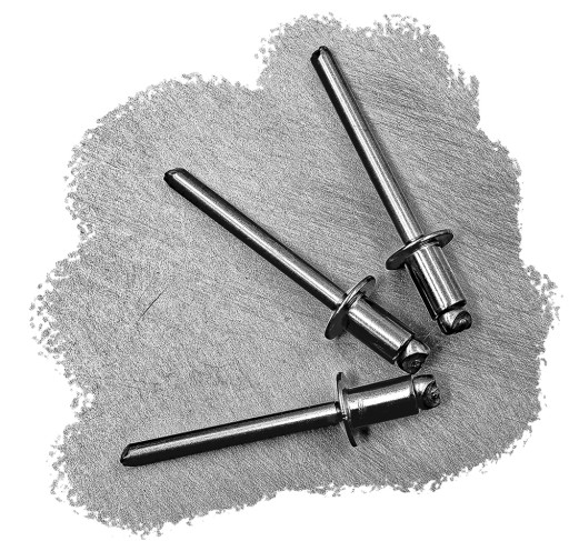 5x10 trhací nit z nehrdzavejúcej ocele INOX A2 7337 (50)