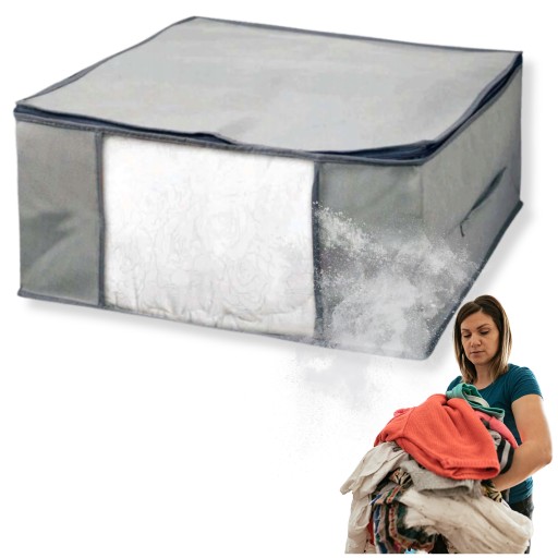 Obal na posteľnú bielizeň, oblečenie, kontajner 60x45x30, box na skriňu