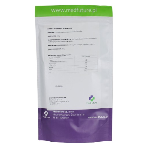 BIO zelený čaj MATCHA - prášok 100 g