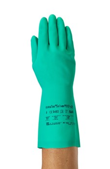 SOLVEX nitrilové RUKAVICE CHEMICKÁ ODOLNÉ 10