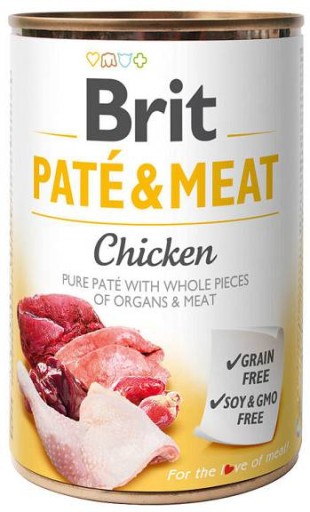 BRIT PATE MÄSO KURA S KURATOM PRE PSOV 800g