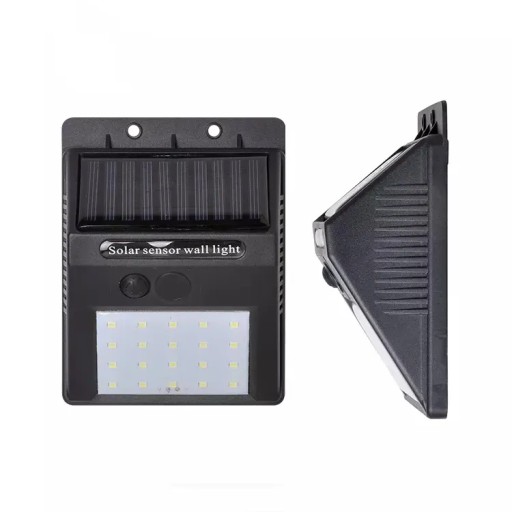 SOLÁRNE LAMPA S POHYBOVÝM A SÚMRAKOVÝM SNÍMAČOM 20 LED