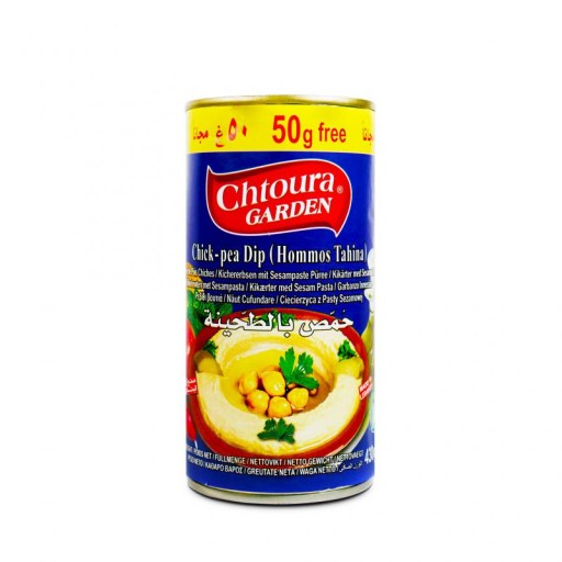 HUMMUSOVÁ PASTA S CÍCAROM A TAHINI 430g Chtoura