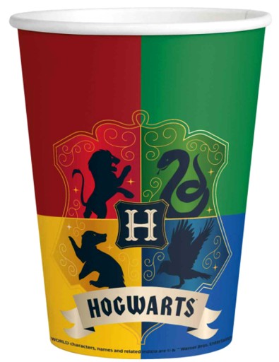HARRY POTTER JEDNORÁZOVÝ POHÁR-8 KS-9950