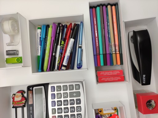 Stolový box na zásuvky, organizér, 6 ks