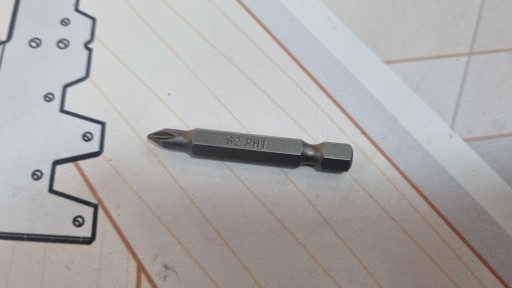 PROFESIONÁLNY BIT Philips PH1x50 SKRUTKA - 1 ks.
