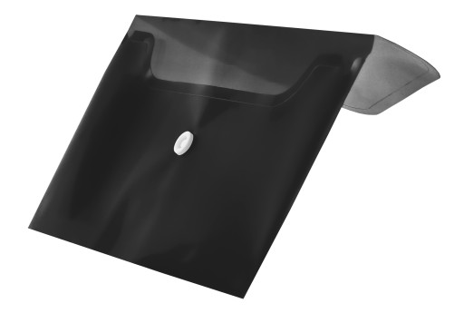 Plastový obal na obálky ENVELOPE DL s patentkou TETIS