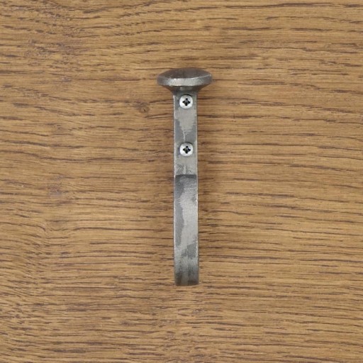 Vešiak na nábytok Hák 80mm RETRO STEEL RAIL