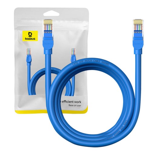 RJ45 - RJ45 LAN KÁBEL ETHERNET CAT6 INTERNETOVÝ KÁBEL 3M BASEUS