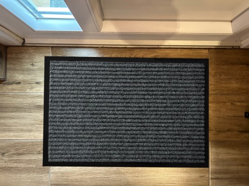 ROHOŽKA NA DVERE 40 x 60 cm Protišmyková vnútorná guma. a mimo Gray