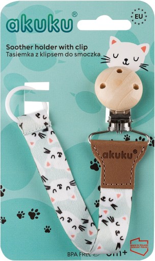 AKUKU STUHA, UNIVERZÁLNY vešiak na cumlík