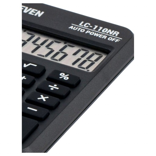 ELEVEN Vrecková kalkulačka LC110NR čierna