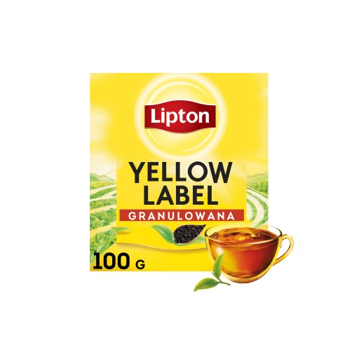 Lipton YELLOW LABEL granulovaný čierny čaj 100g