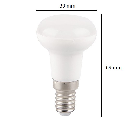 LED REFLEKTOR ŽIAROVKA MUSHROOM R39 230W 4W=35W 340lm 4000k E14 NEUTRÁLNA FARBA