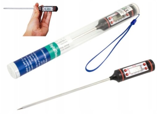 LCD PIN TEPLOMER KUCHYŇSKÁ SONDA MÄSO VÍNO